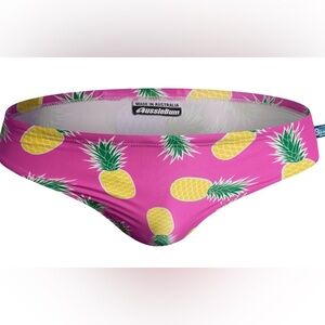 AUSSIEBUM PartyOn Pink Pineapple swim brief XL